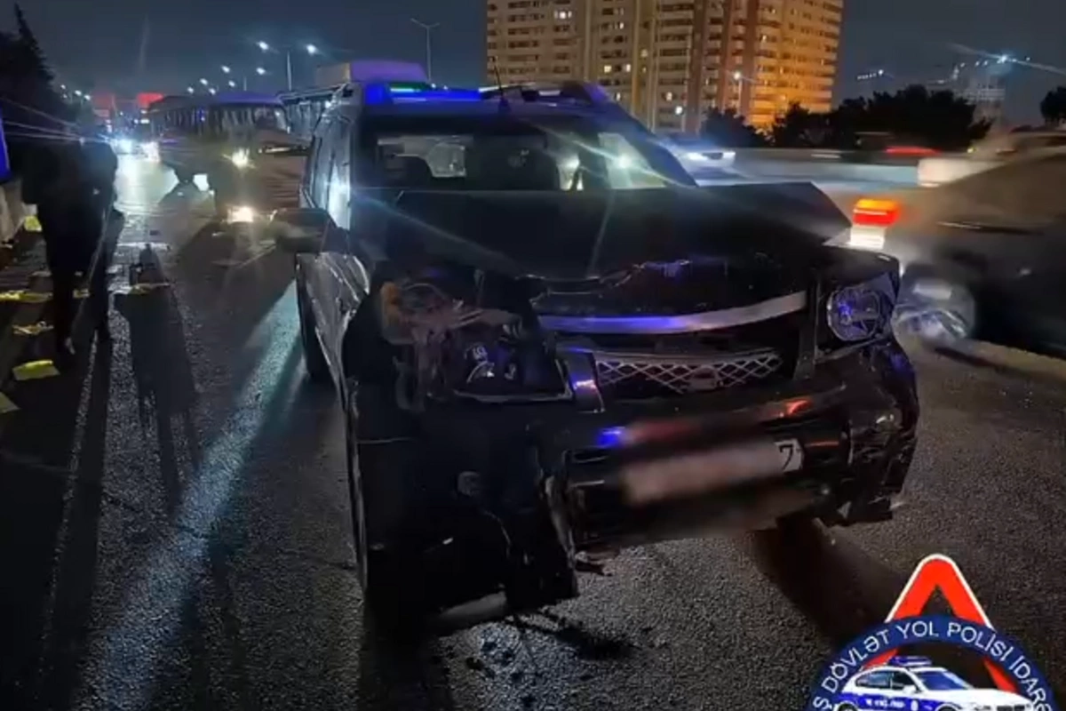 Bakı-Sumqayıt yolunda zəncirvari qəza olub, xəsarət alan var