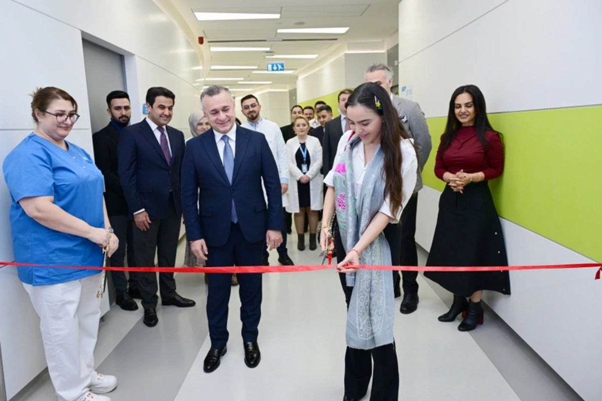 Лейла Алиева приняла участие в церемонии открытия Центра трансплантации костного мозга в госпитале Liv Bona Dea