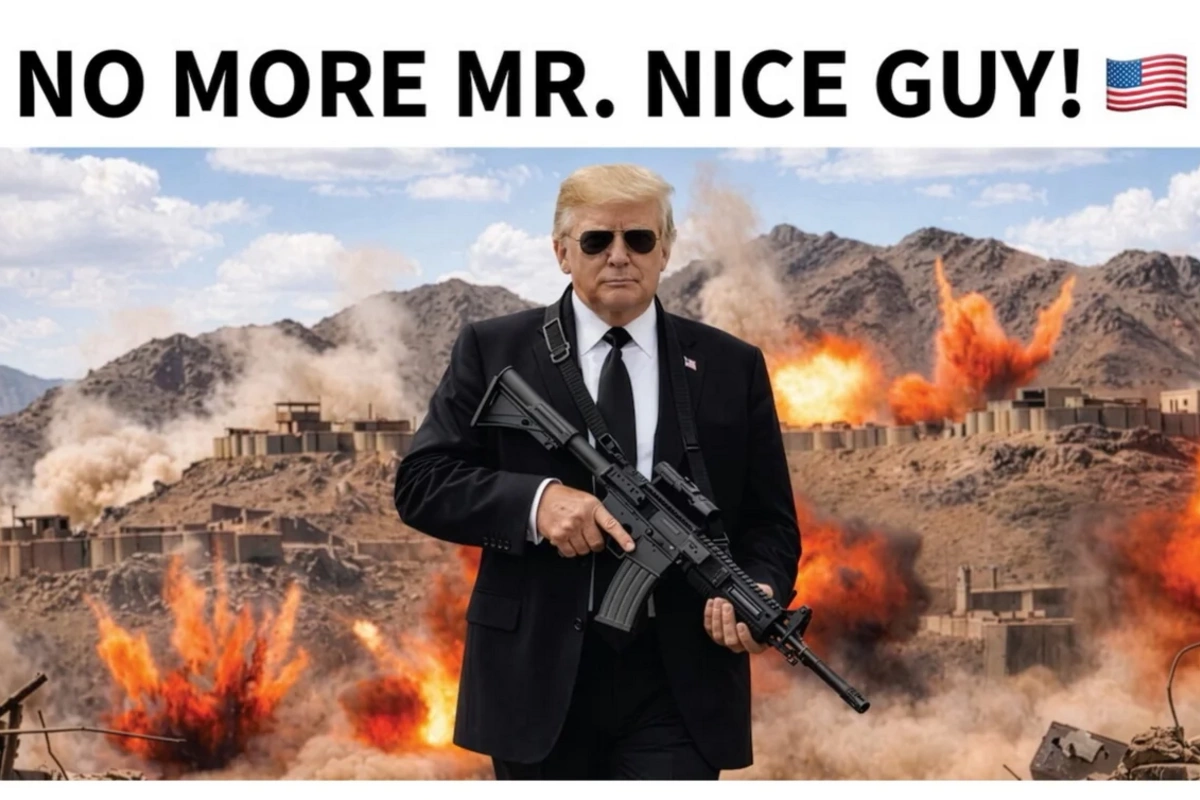 Трамп пригрозил Ирану с фото с автоматом: Больше не будет хорошего парня