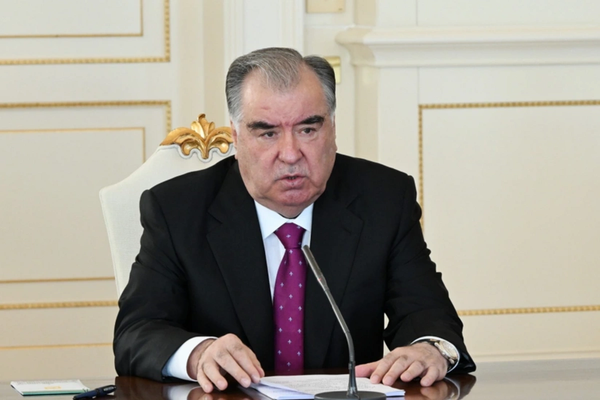 Emoməli Rəhmon Mərkəzi Asiya Dövlət Başçılarının Məşvərət görüşlərinə qoşulması münasibətilə İlham Əliyevi təbrik edib