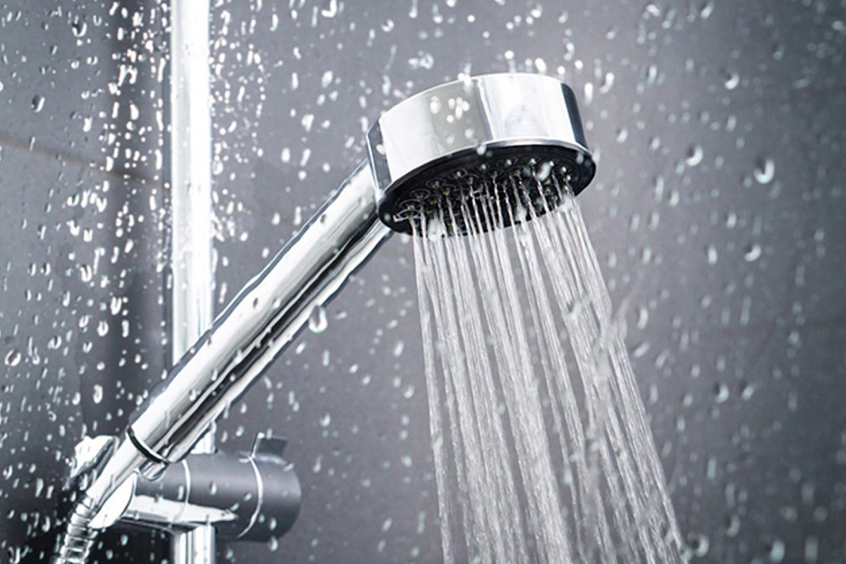 The most suitable time for taking a shower