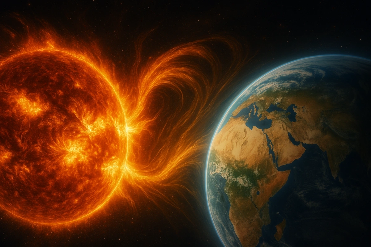 Earth will be covered by a magnetic storm again Earth will be covered by a magnetic storm again
