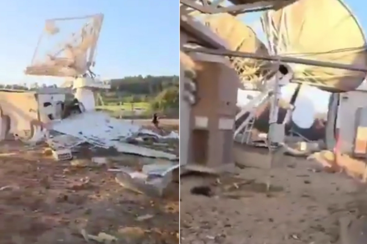 SAXAL-ın əsas peyk rabitə mərkəzi raket hücumundan sonra