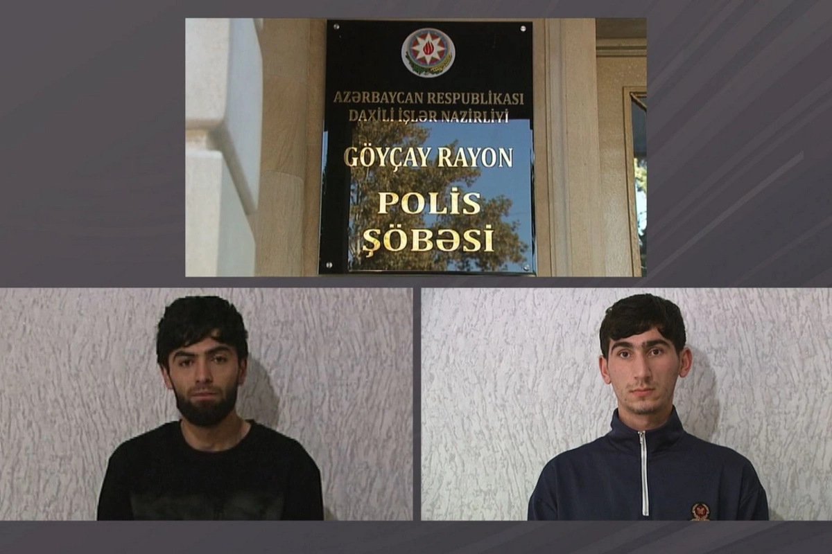Göyçay sakini küçədə qarət olundu, iki nəfər həbs edildi