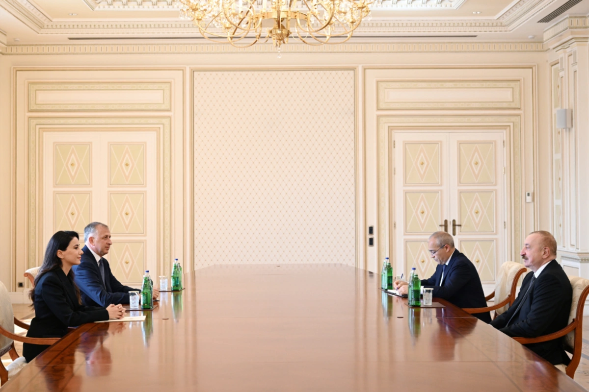President Ilham Aliyev received the Minister of Economy and Sustainable Development of Georgia President Ilham Aliyev received the Minister of Economy and Sustainable Development of Georgia