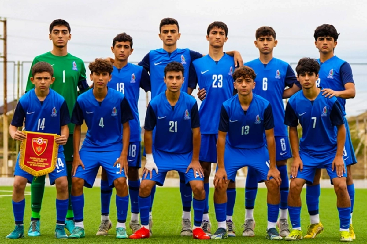 Azərbaycanın U-15 millisi Monteneqroya qalib gəlib