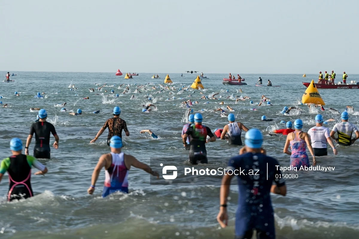 Bakıda keçirilən IRONMAN 70.3 triatlon yarışının qalibi müəyyənləşdi