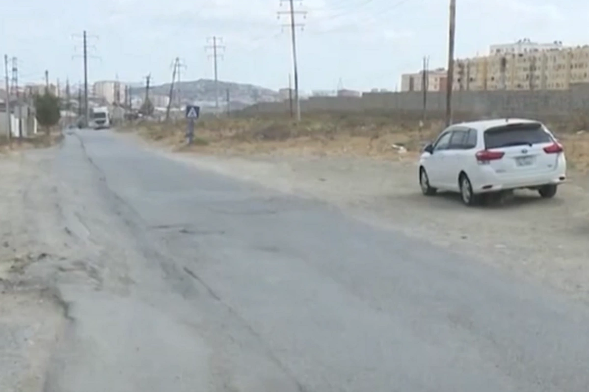 Masazırda yol PROBLEMİ: Şagirdlər dərsə gedə bilmirlər