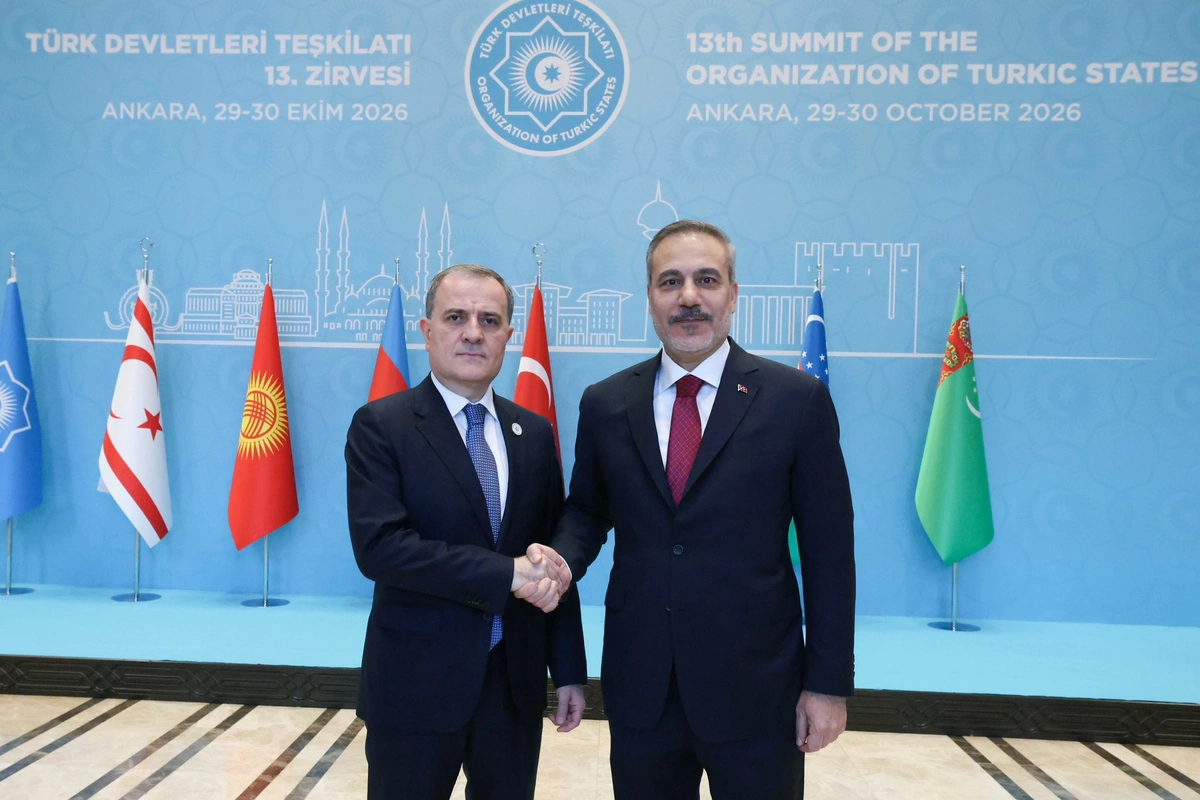 The foreign ministers of Azerbaijan and Turkey met in Ankara