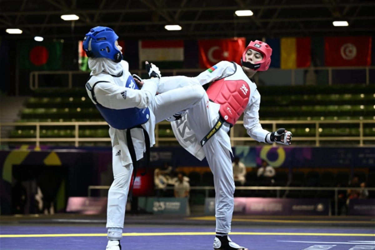 Азербайджанская таэквондистка взяла серебро на Исламиаде