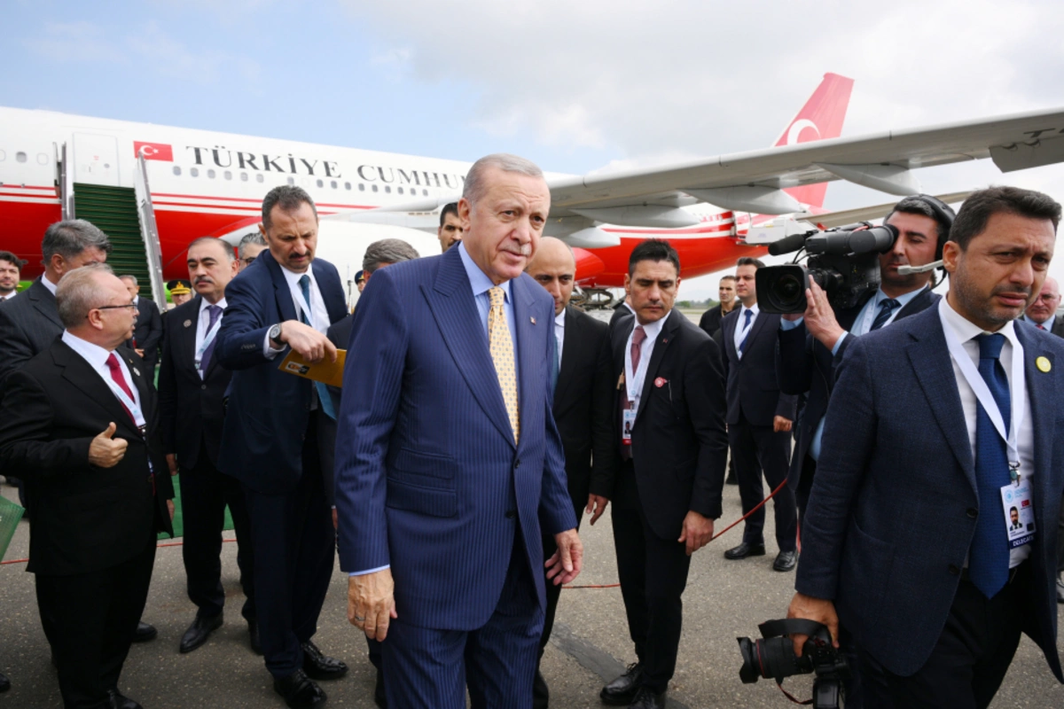 Türkiyə Prezidenti Azərbaycanda səfərdədir