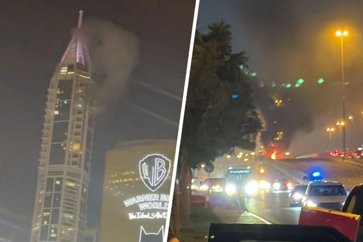 Iran confirmed a drone strike on a skyscraper in Dubai