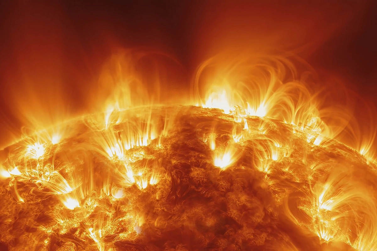 The fourth strong flare of the day occurred on the Sun The fourth strong flare of the day occurred on the Sun