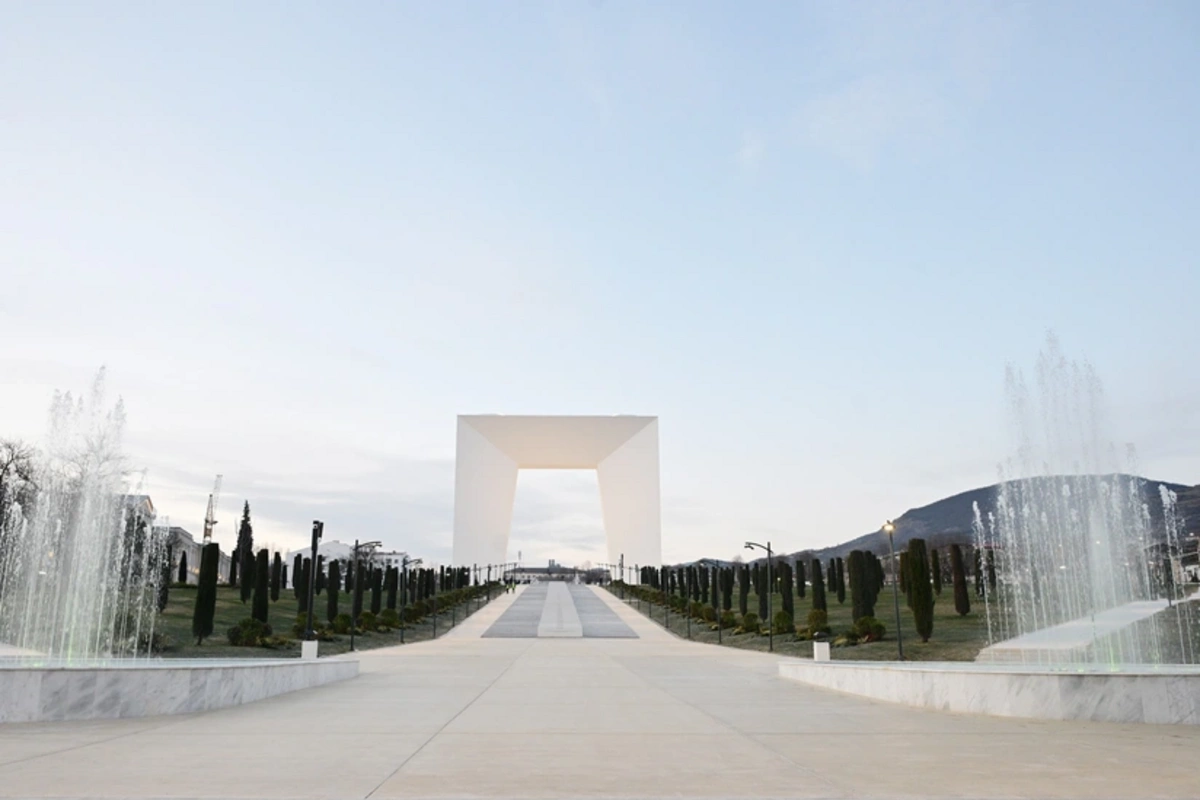 President Ilham Aliyev participated in the opening of Victory Park in the city of Khankendi