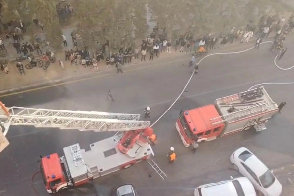 Xırdalanda güclü yanğın Xırdalanda güclü yanğın