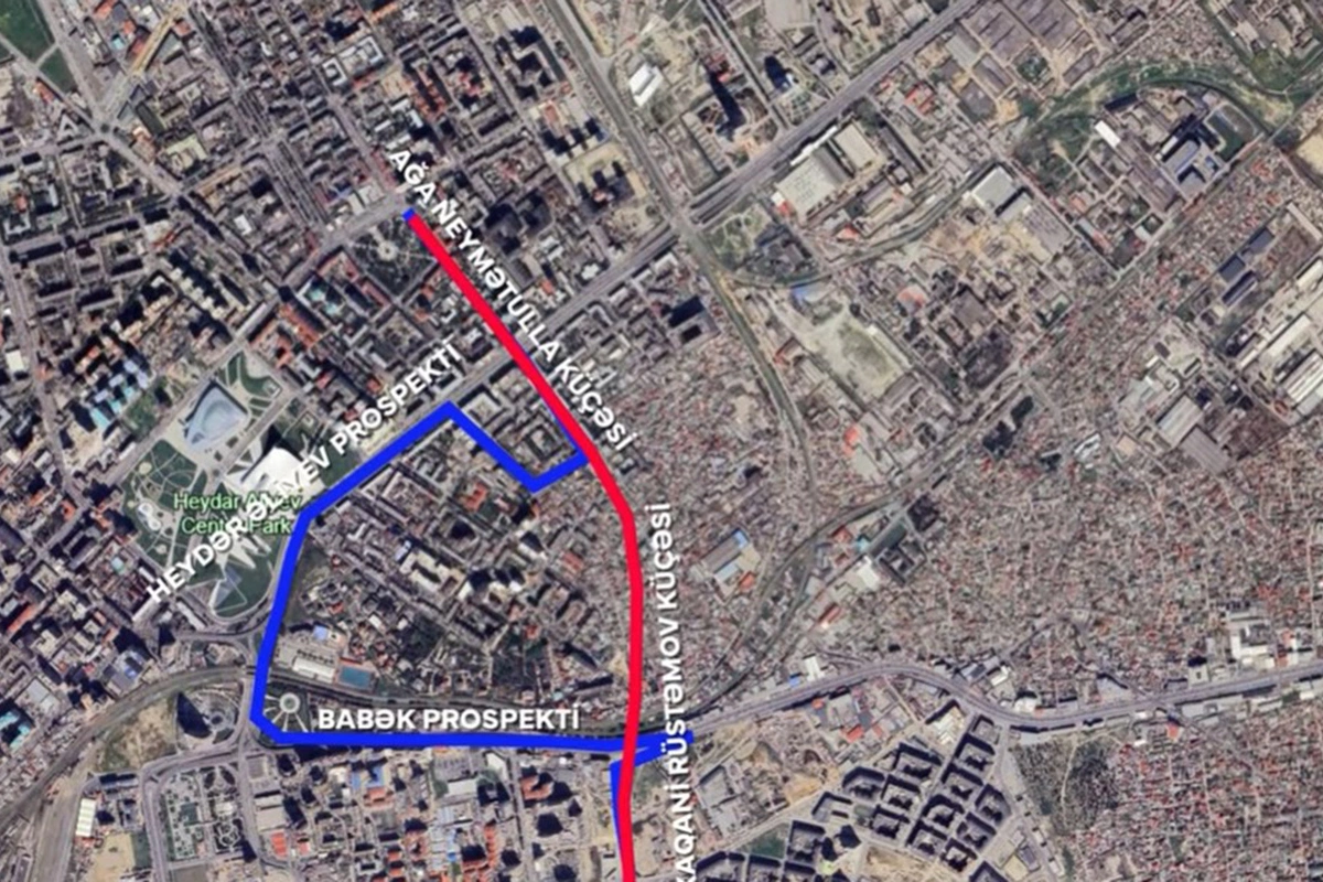 Ağ Şəhərdən Ağa Nemətulla küçəsinə birbaşa yeni yol çəkilir