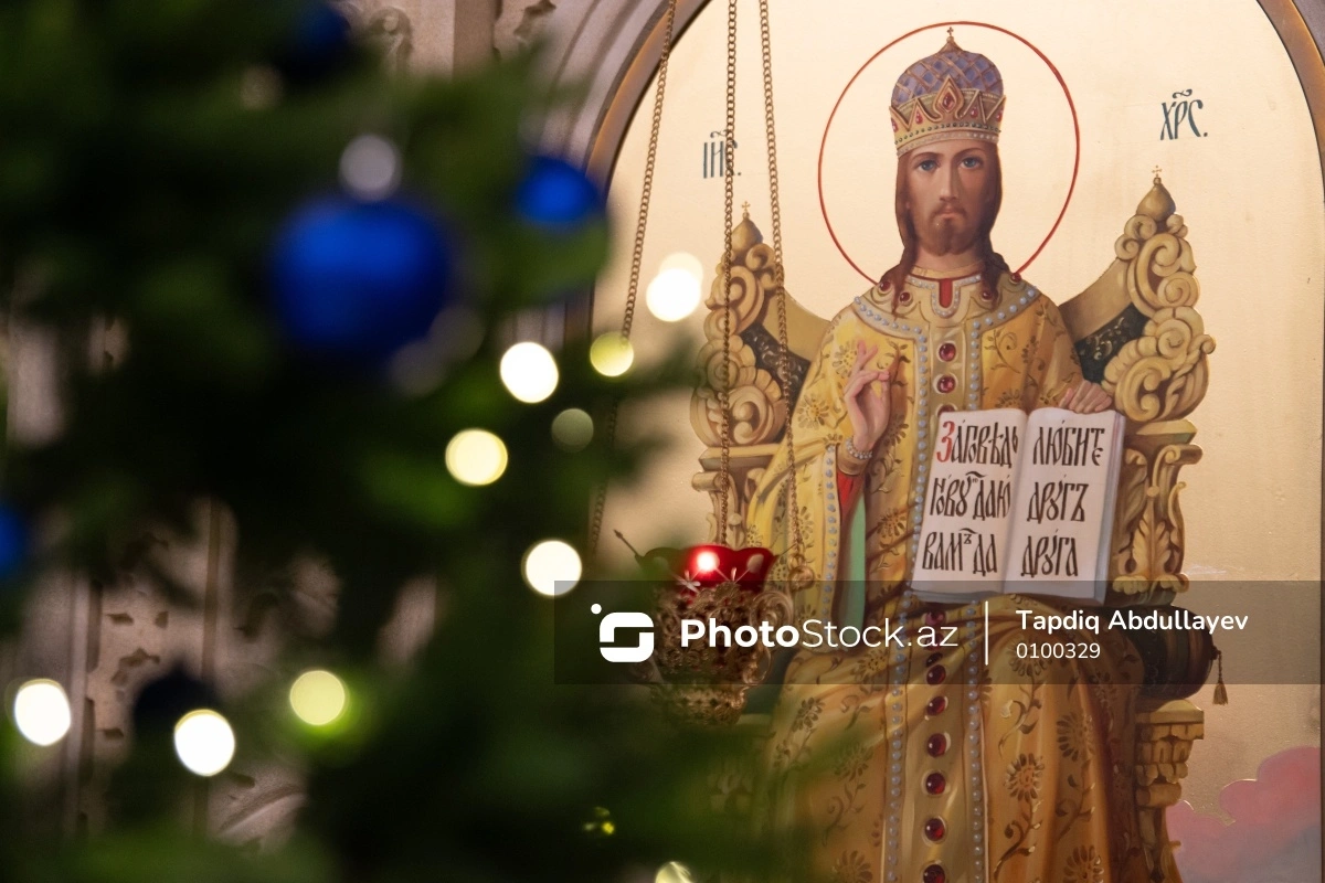 Православные Азербайджана отмечают Рождество Христово