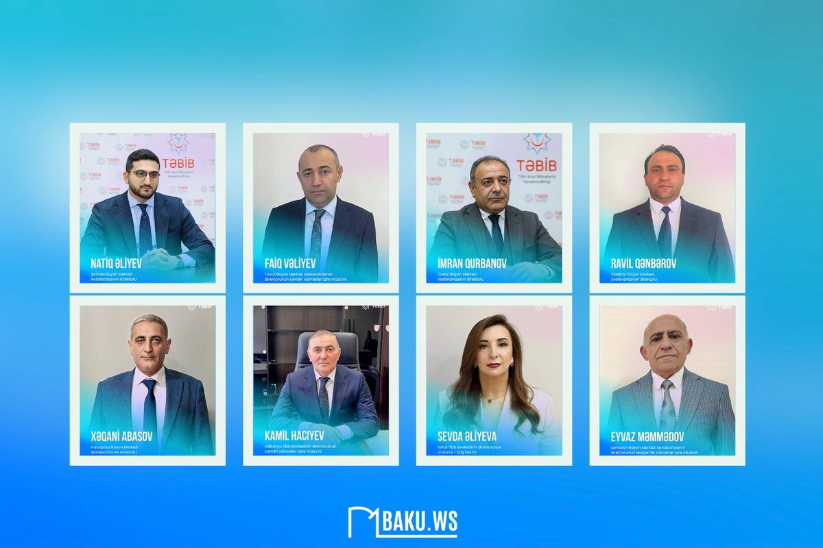 TƏBİB tabeli tibb müəssisələrinə yeni rəhbər şəxslər təyin olunub TƏBİB tabeli tibb müəssisələrinə yeni rəhbər şəxslər təyin olunub