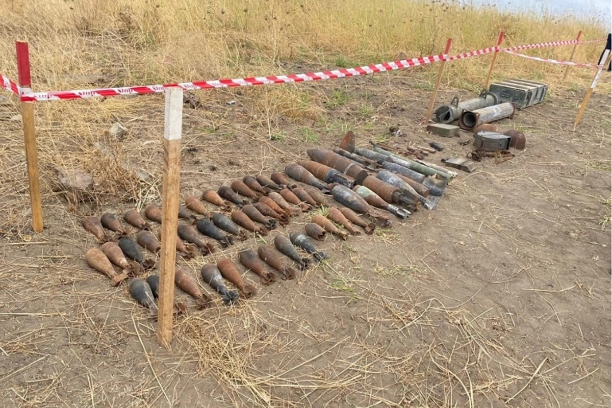 Şuşanın Sarıbaba kəndində 82 ha ərazi minadan təmizlənib