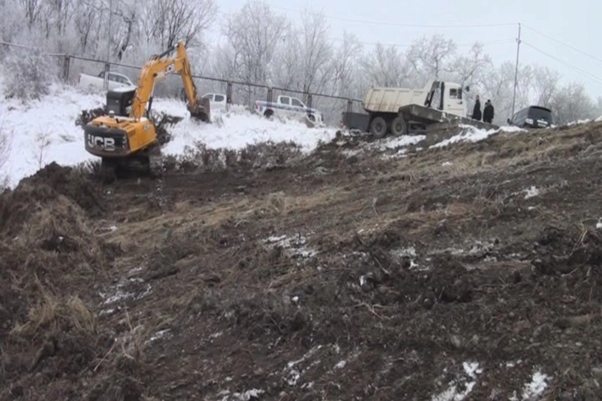 Qusarda 10 ildir quruyan Bənövşə gölü yenidən bərpa olunur