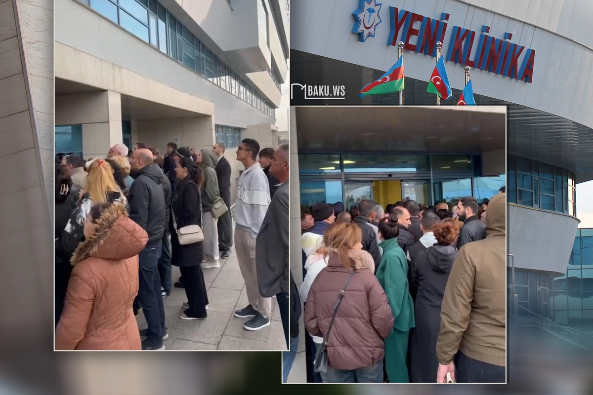 Yeni Klinikada növbə problemi yaranıb