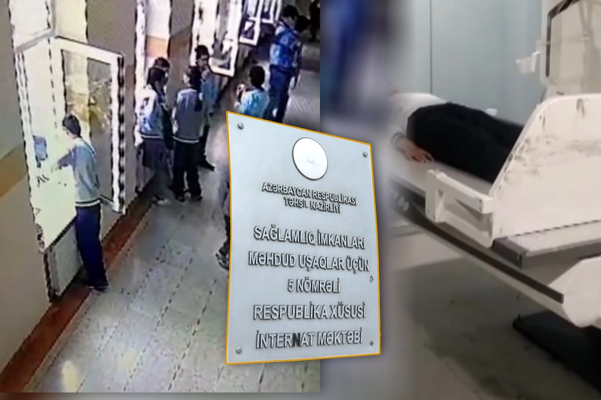 Əlilliyi olan şagird məktəbin pəncərəsindən yıxılıb, ciddi xəsarət alıb Əlilliyi olan şagird məktəbin pəncərəsindən yıxılıb, ciddi xəsarət alıb