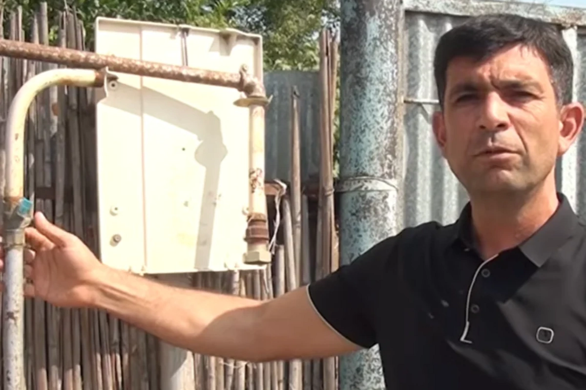 Bərdədə qəribə hadisə: Beş aydır qaz sayğacı yoxdur, amma borc gəlməyə davam edir