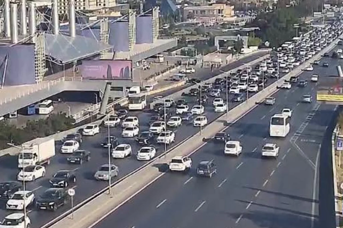 Bakıda bu yollarda sıxlıq var
