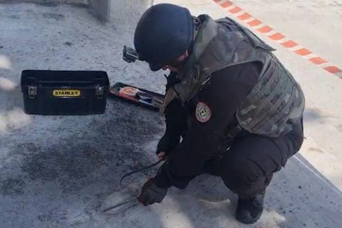 Balaxanıda sursat aşkarlandı Balaxanıda sursat aşkarlandı