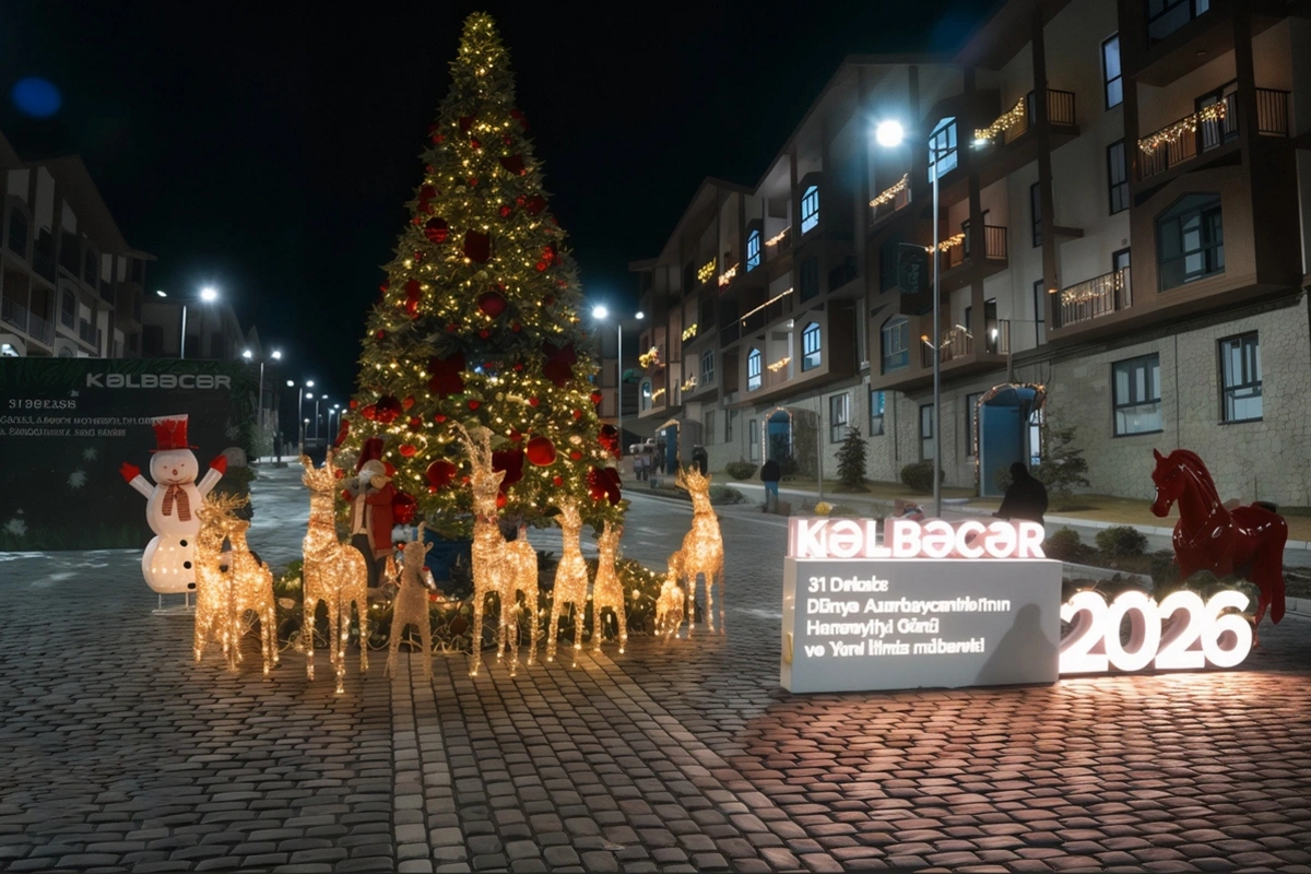 Kəlbəcərdə 32 il sonra ilk dəfə Yeni il tədbiri keçirildi