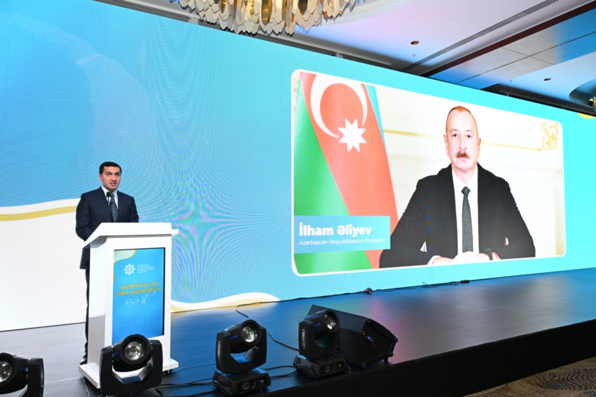 Azərbaycan milli mətbuatının 150 illik yubileyi münasibətilə tədbir keçirilib Azərbaycan milli mətbuatının 150 illik yubileyi münasibətilə tədbir keçirilib
