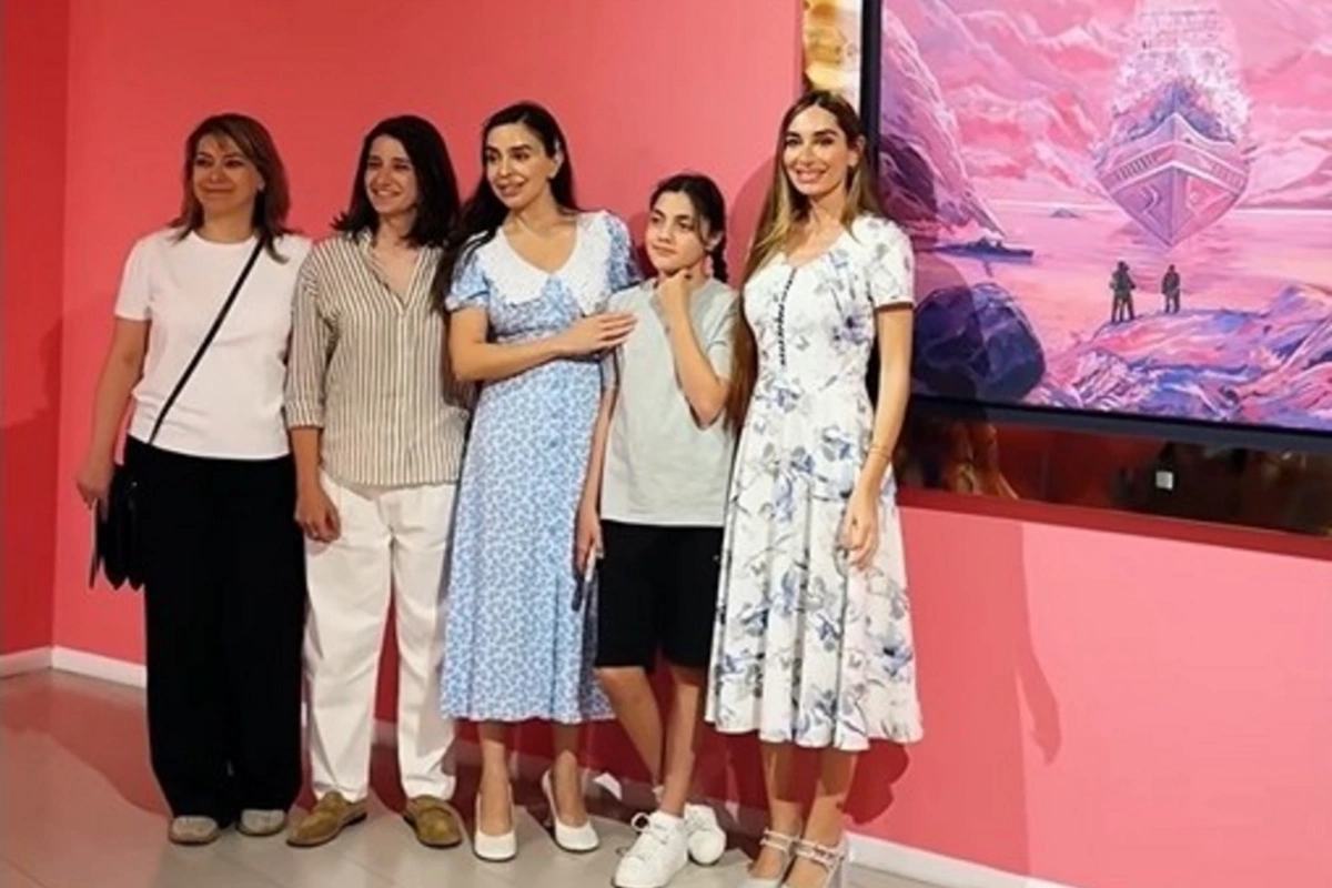 Leyla Aliyeva and Arzu Aliyeva visited the Museum of Modern Art Leyla Aliyeva and Arzu Aliyeva visited the Museum of Modern Art