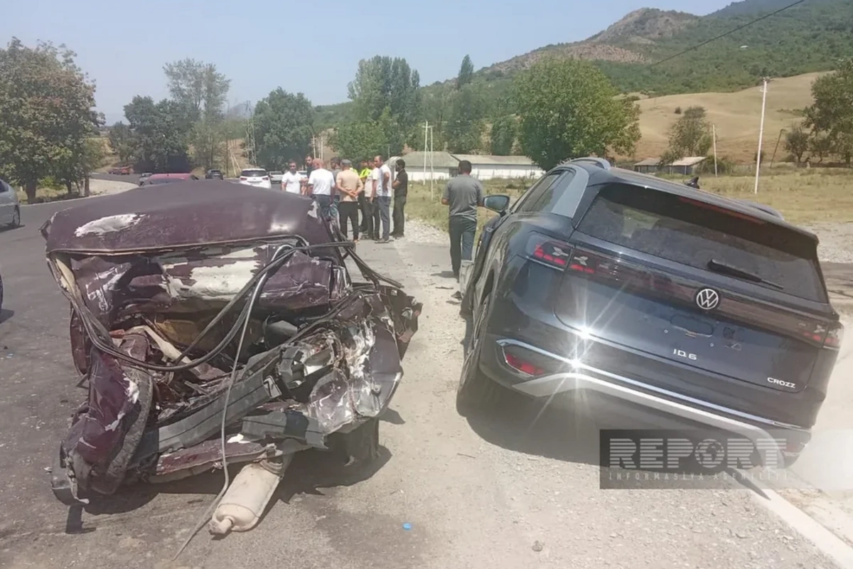 İsmayıllıda zəncirvari avtoqəza baş verib, xəsarət alanlar var