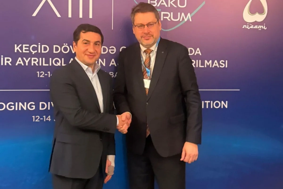 Hikmət Hacıyev Aİ-nin xüsusi nümayəndəsi ilə Trans-Xəzər və TRIPP layihələrini müzakirə edib