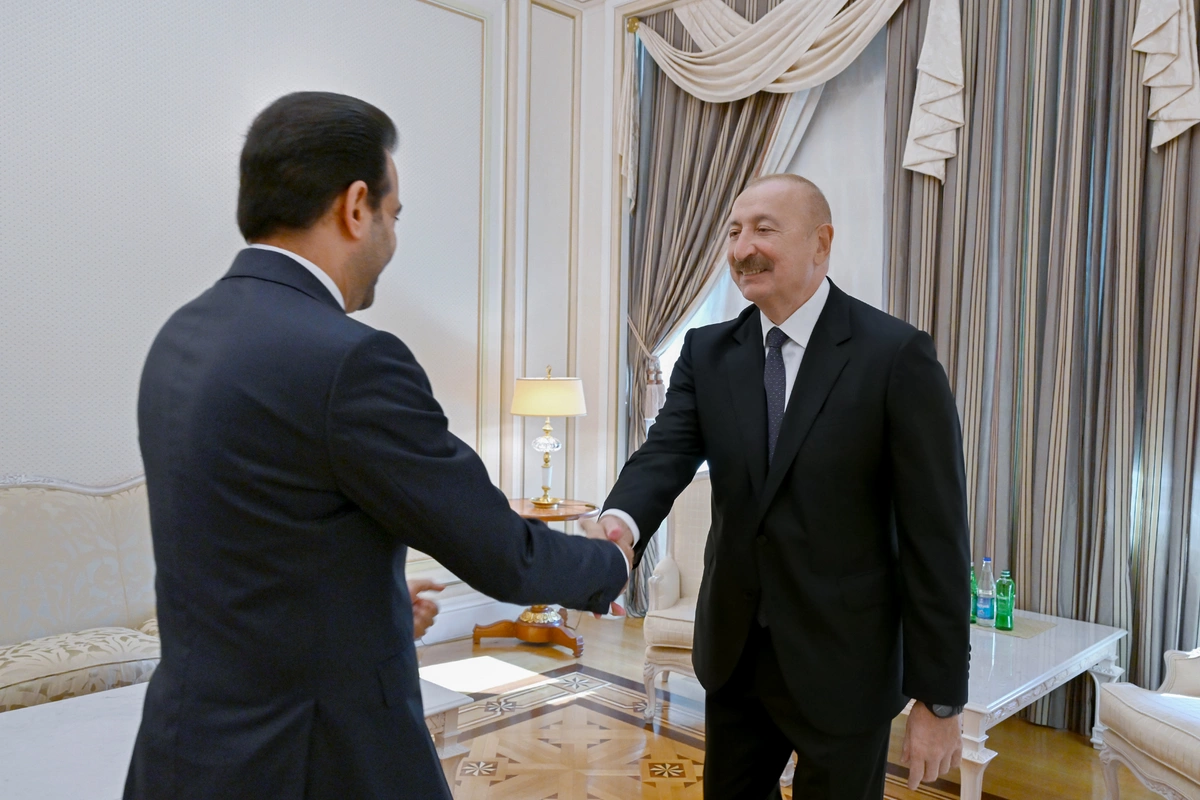 İlham Əliyevə Zayed İnsan Qardaşlığı Mükafatının sertifikatı təqdim olunub