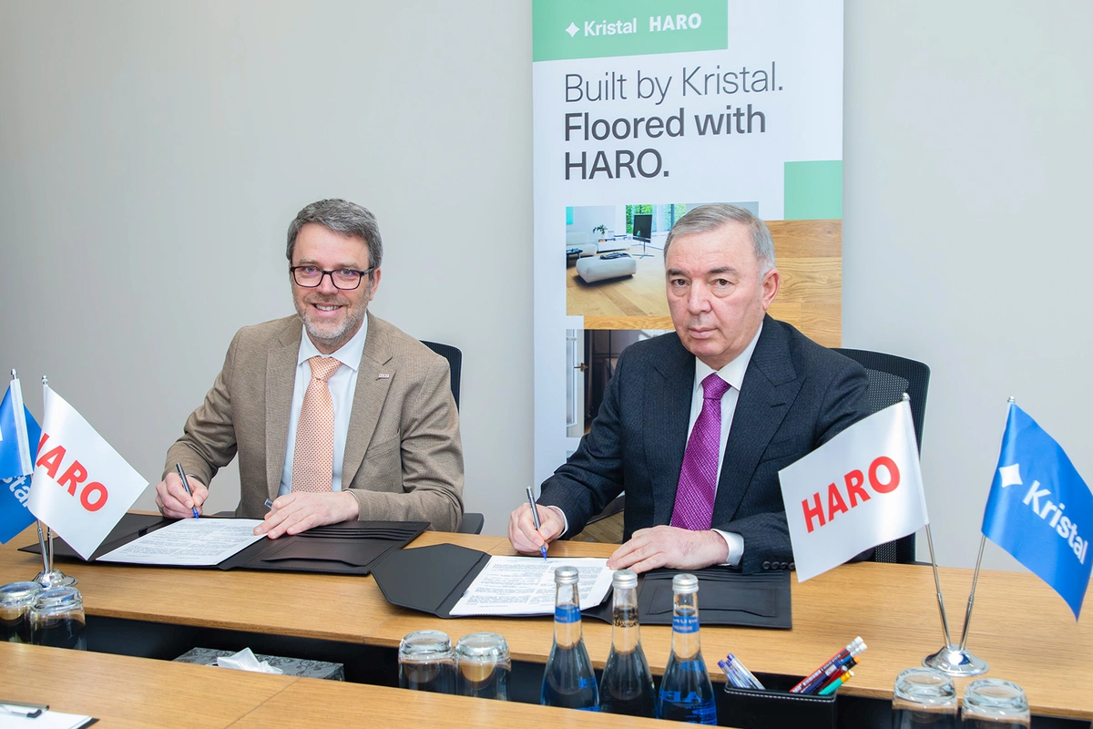 Kristal parket və laminat bazarında TOP istehsalçılardan biri olan HARO ilə memorandum imzaladı!
