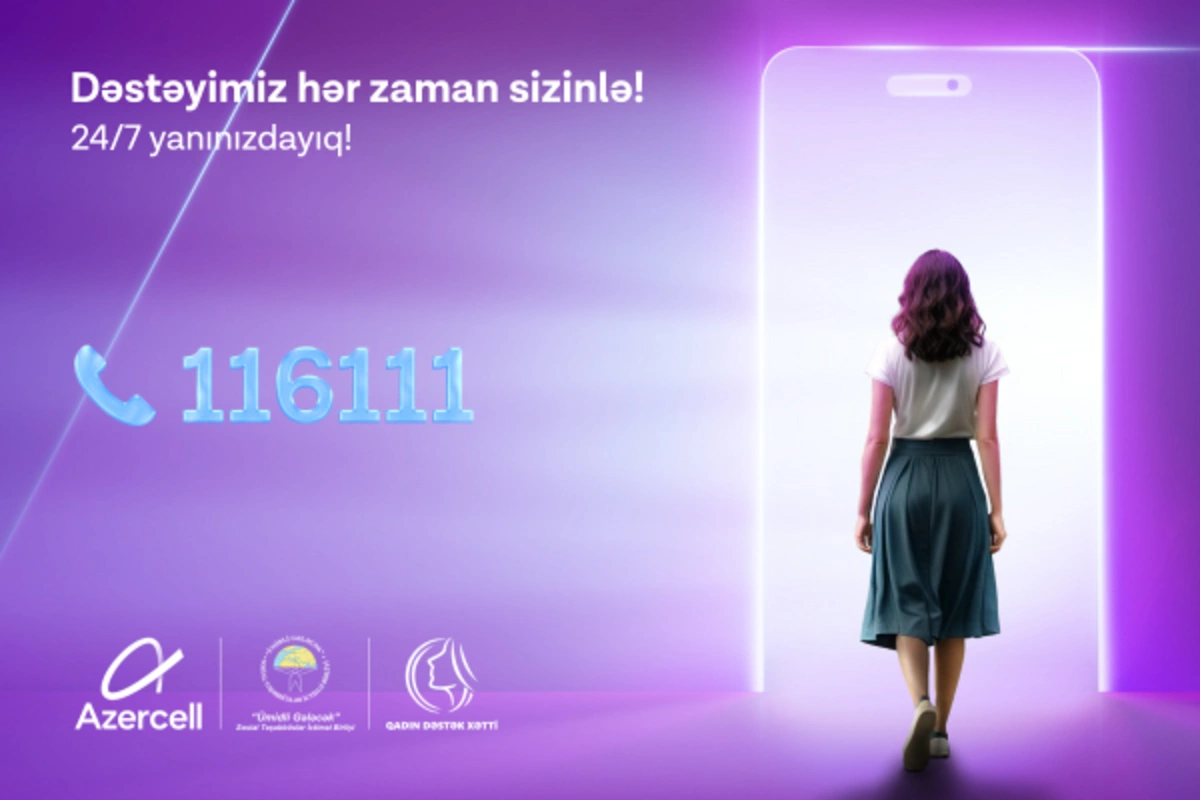 Azercell-in təşəbbüsü ilə yaradılan Qadın Dəstək Xəttinə ilin ilk rübündə 500-dən çox müraciət daxil olub