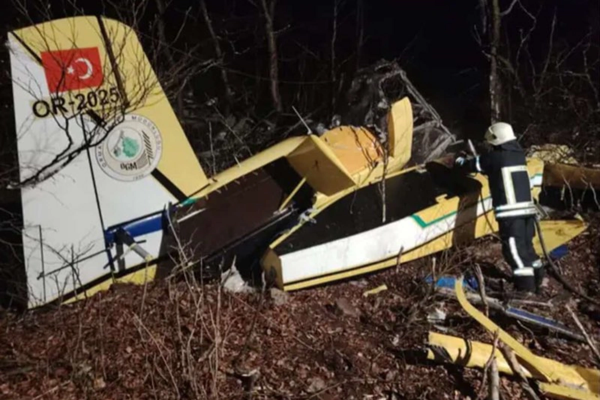 Türkiyəyə məxsus daha bir təyyarə qəzaya uğrayıb: Pilot həlak olub