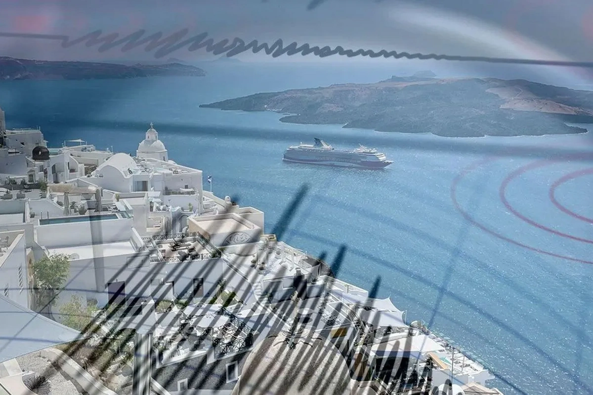 Santorinidə zəlzələ həyəcanı – Adada fövqəladə vəziyyət elan olundu