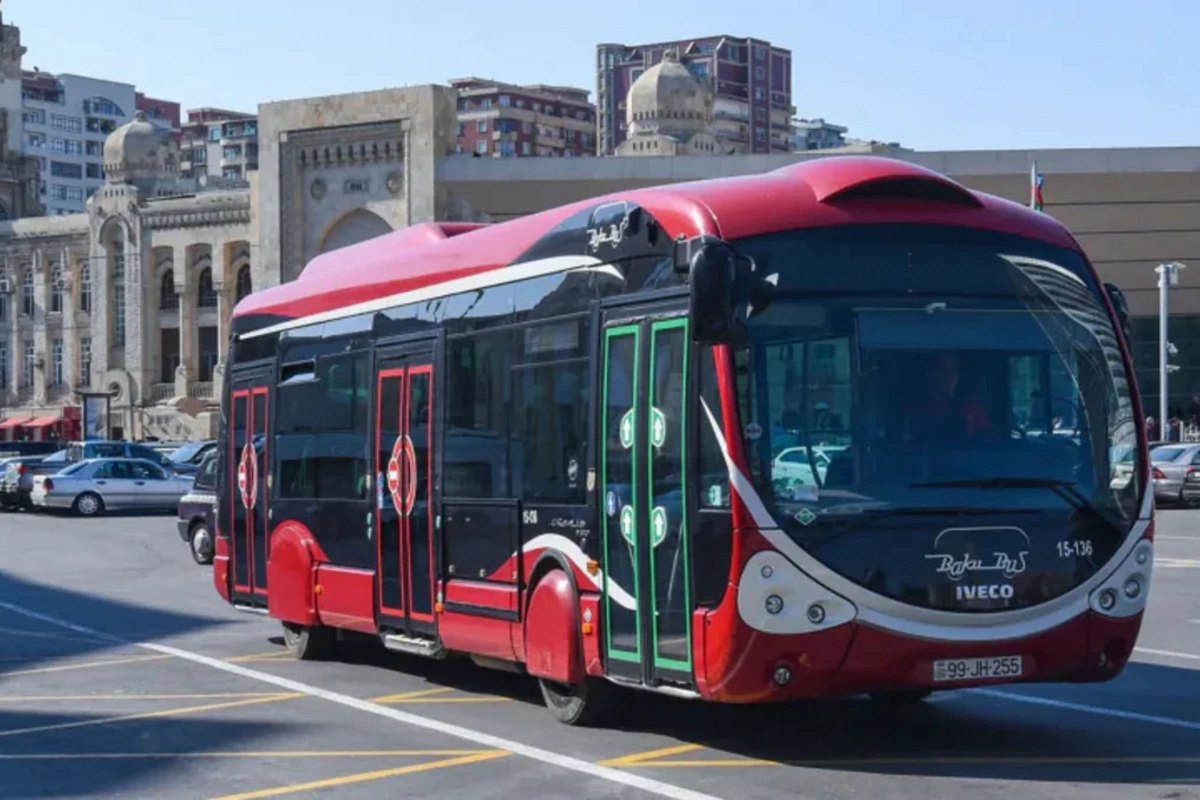 Bakıda 53 nömrəli marşrutun hərəkət sxemi müvəqqəti dəyişdirilib