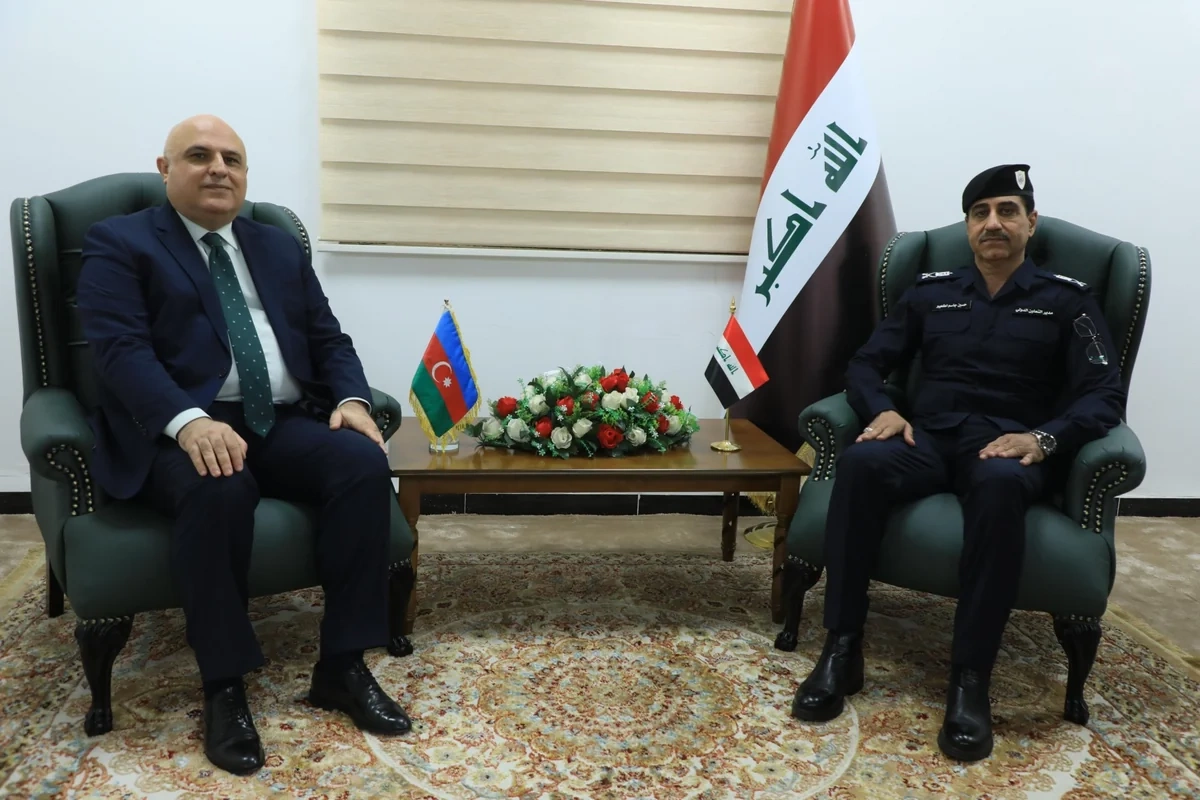 Eldar Səlimov İraq DİN-in generalı ilə görüşüb
