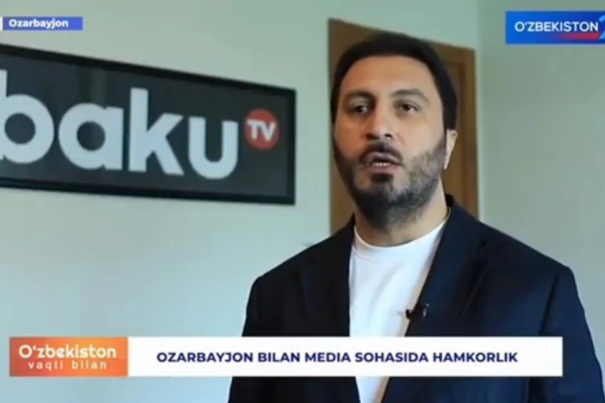 Baku TVyə böyük maraq: Özbəkistan 24 kanalı xüsusi süjet hazırladı Baku TVyə böyük maraq: Özbəkistan 24 kanalı xüsusi süjet hazırladı