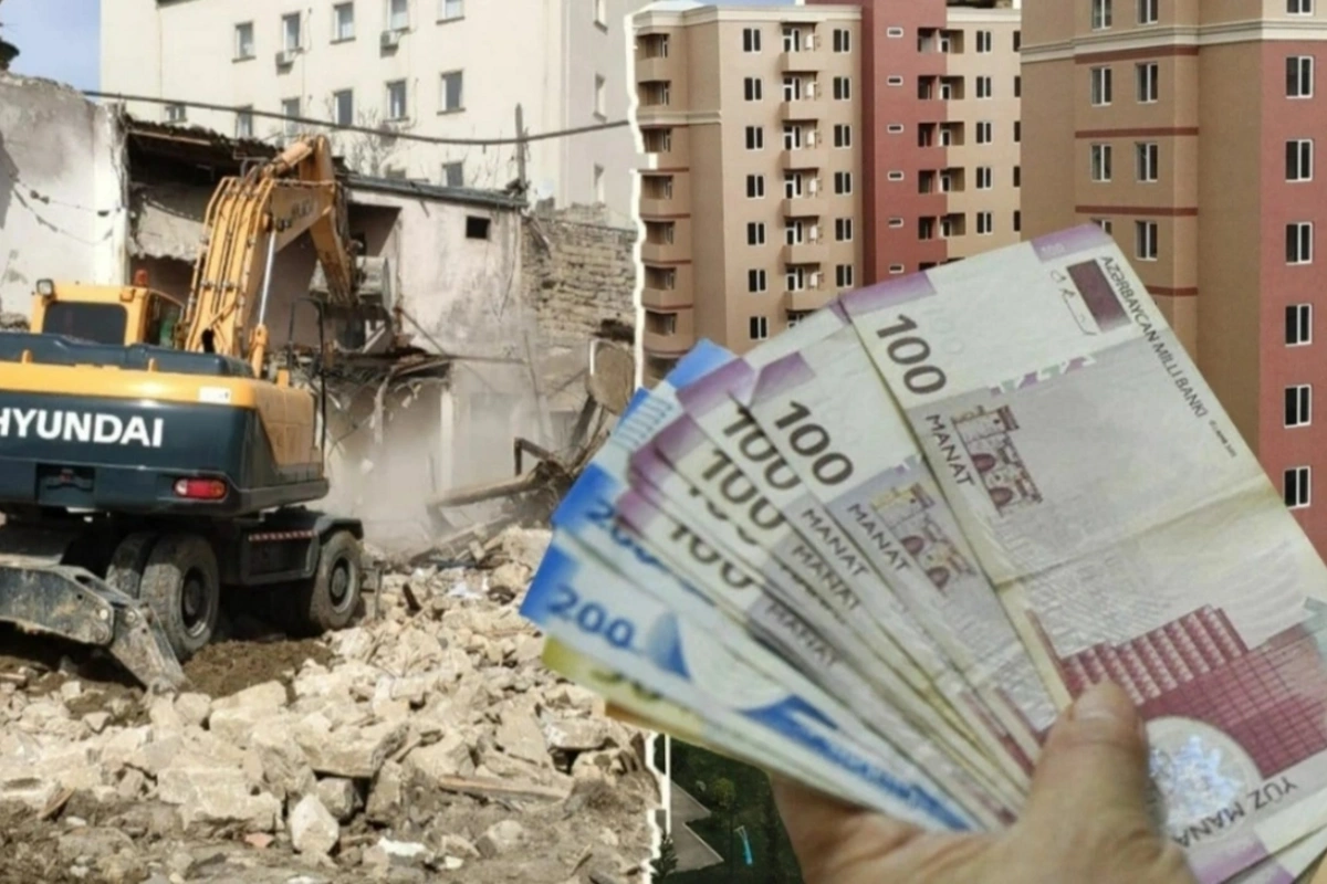 Bakıda söküntü işləri: Hansı hallarda pul və ya mənzil verilir? - Şərtlər açıqlandı