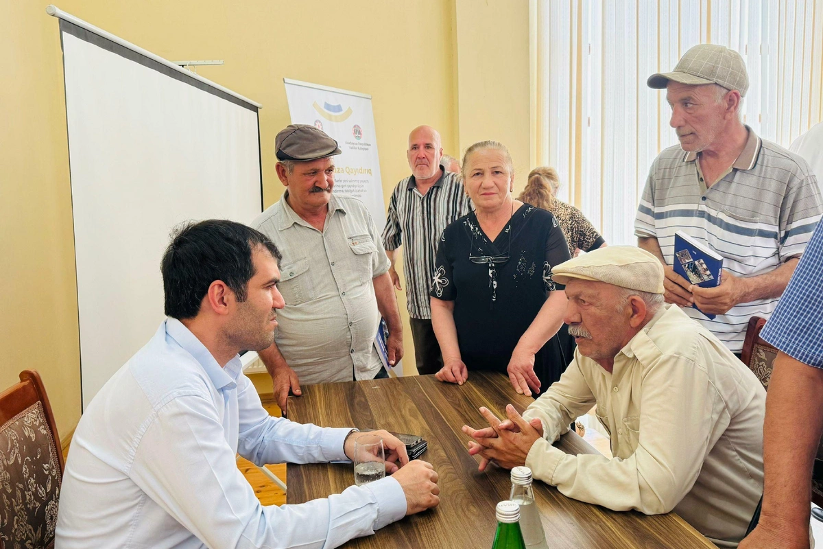 Şirvanda keçmiş məcburi köçkünlərə ödənişsiz hüquqi yardım göstərilib Şirvanda keçmiş məcburi köçkünlərə ödənişsiz hüquqi yardım göstərilib