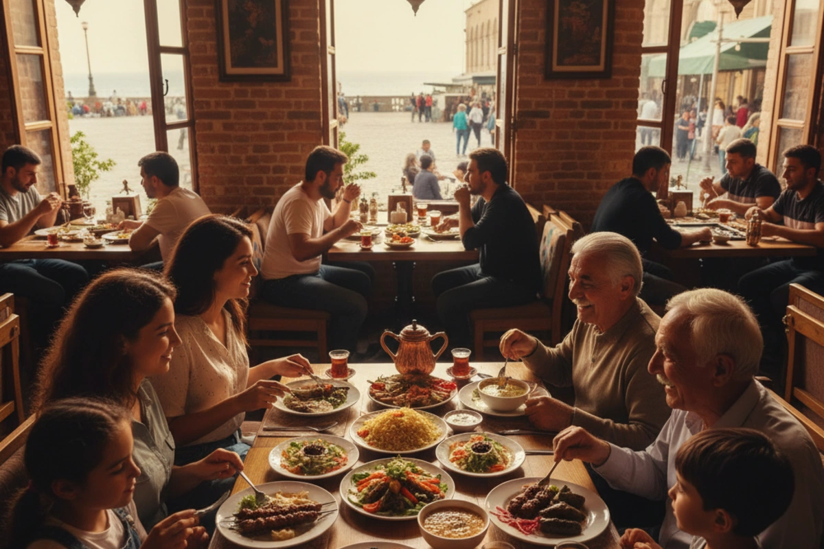Why do Baku residents increasingly choose cafes instead of home gatherings?