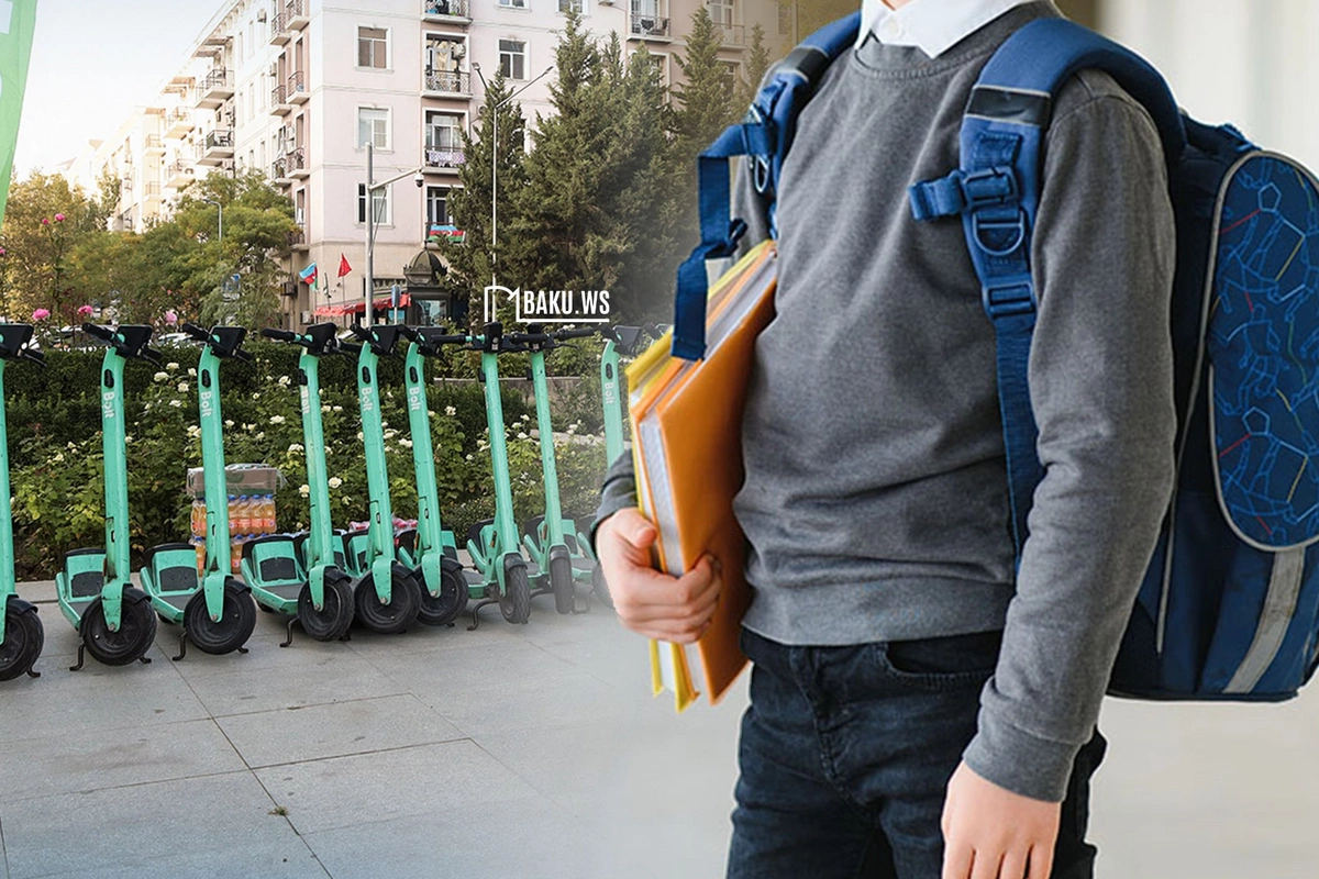 Məktəblilər skuter idarə edə bilər? - RƏSMİ Məktəblilər skuter idarə edə bilər? - RƏSMİ