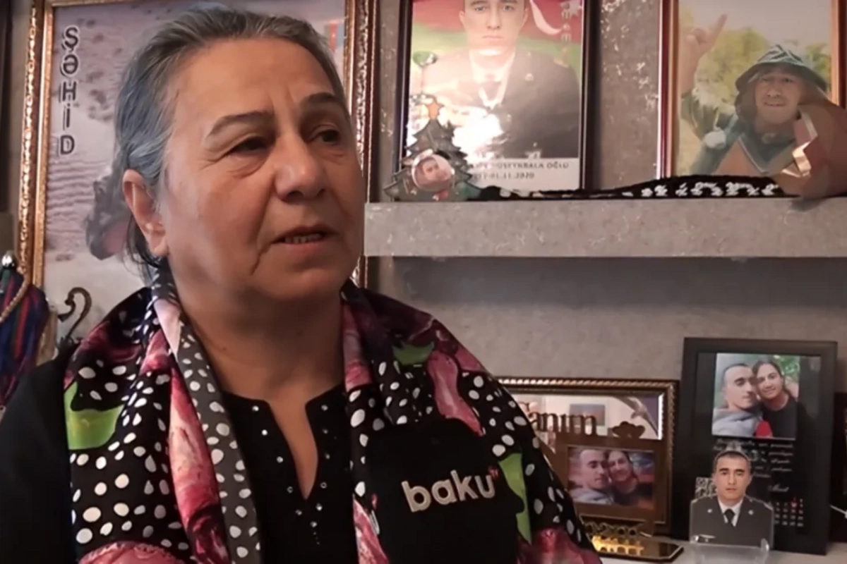 Şəhid anası: İstədi ki, adı tarixlərə düşsün