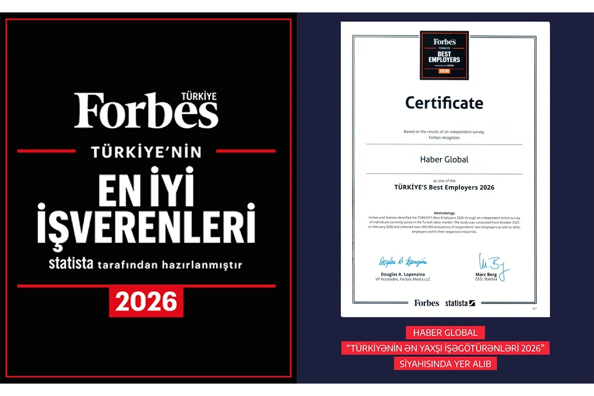 Haber Global Türkiyənin Ən Yaxşı İşəgötürənləri 2026 siyahısında yer alıb
