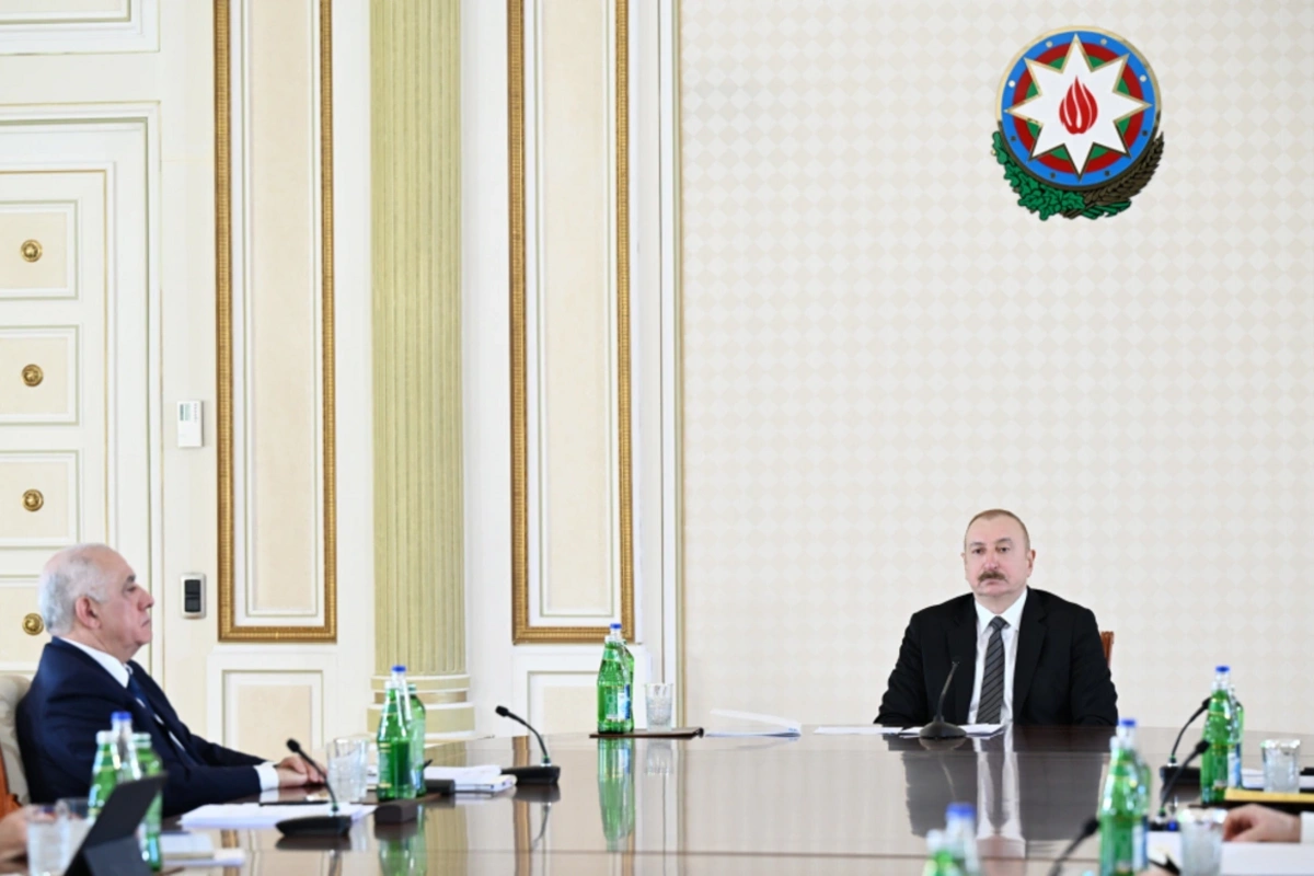 Ильхам Алиев: Значительно улучшится водоснабжение Баку, Сумгайыта, Абшеронского района и 64 населенных пунктов