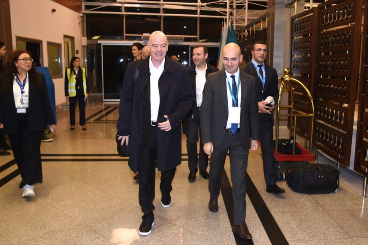 FİFA-nın prezidenti COP29-da iştirak etmək üçün Azərbaycana səfərə gəlib FİFA-nın prezidenti COP29-da iştirak etmək üçün Azərbaycana səfərə gəlib
